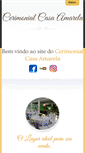 Mobile Screenshot of cerimonialcasaamarela.com